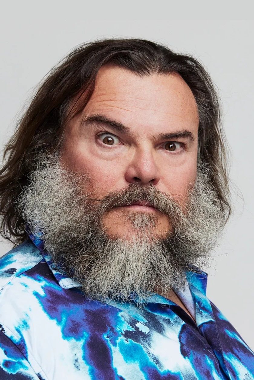 A headshot of Jack Black.