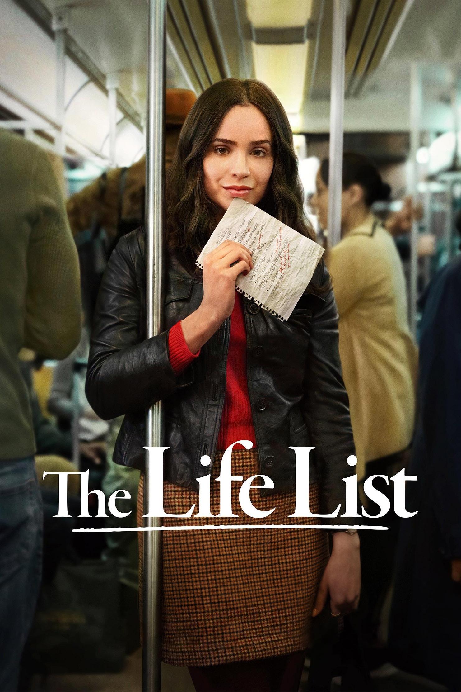 Official poster for the movie The Life List (2025).